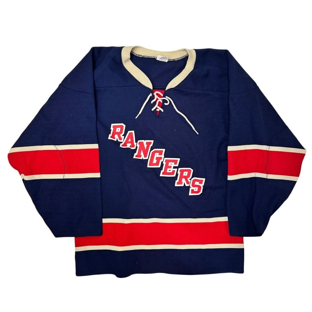 Athletic Knit Rangers Garda Club Hockey Jersey Mens Small Blue 39 Canada